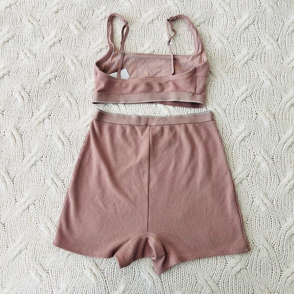 Gilly Hicks Ribbed Lounge Set - Picture 2 of 2